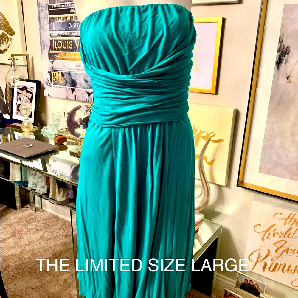 Gorgeous teal dress from The Limited